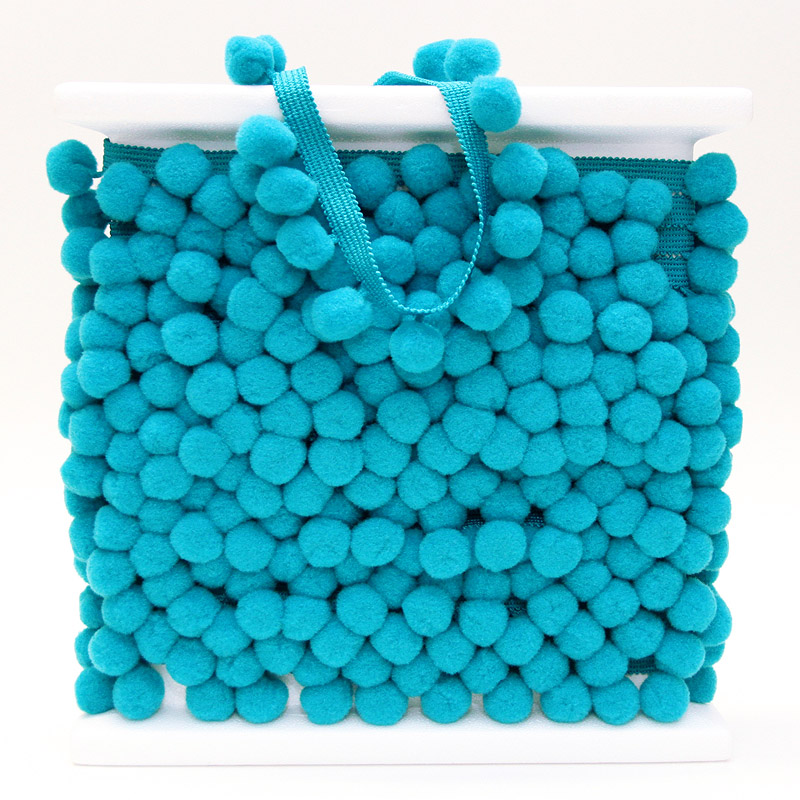 Iso POM POM-nauha, turkoosi (DT021V)